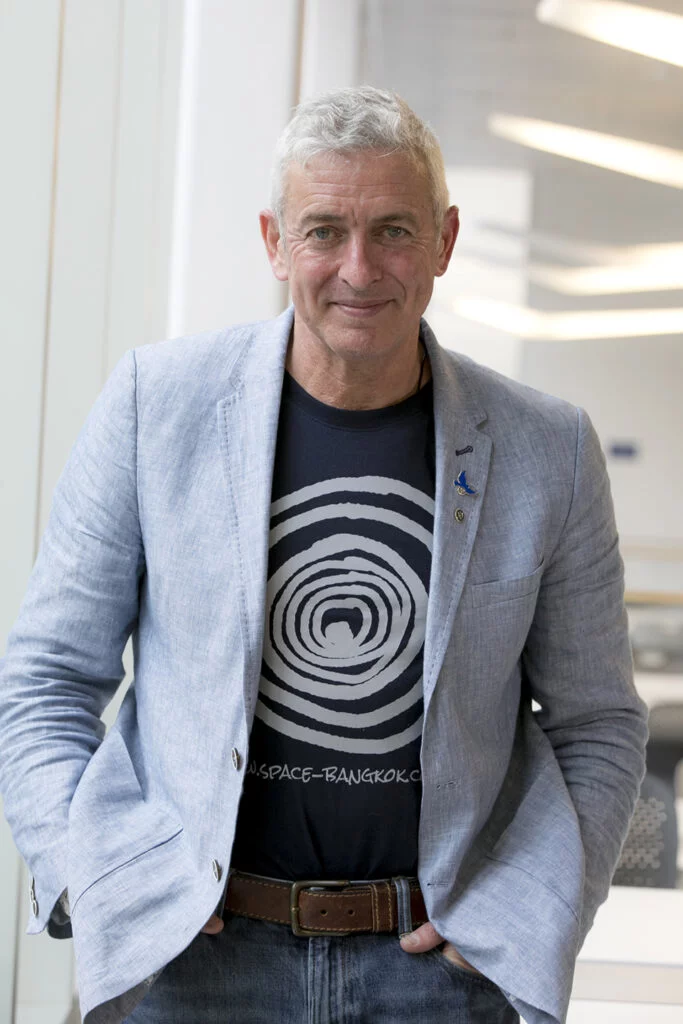 Portrait of Charlie Allen, founder of Space Melbourne