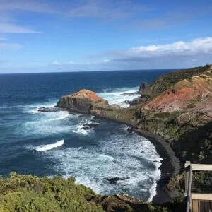 Flinders beach scene